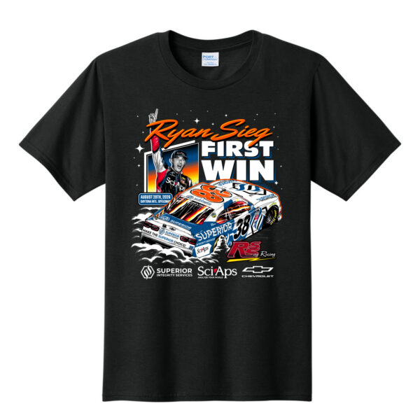 *LIMITED EDITION* Ryan Sieg First Win T-Shirt!