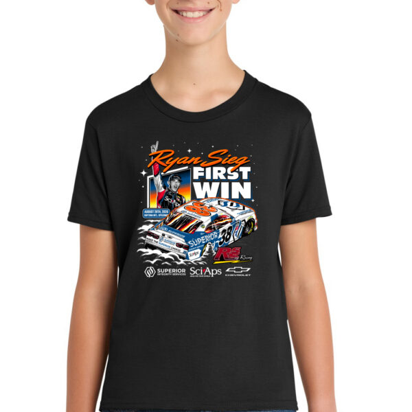 *LIMITED EDITION" Ryan Sieg First Win Youth T-Shirt!